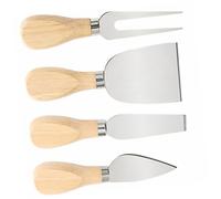 CIYODO Set de Kit de Coupe-fromage Acier Inoxydable avec Manche Trancheur et Racloir pour Beurre Ustensiles et pour Service et Découpe Facile