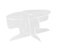 CIYODO Stand de machine à boisson support de distributeur de boissons d'eau support de distributeur d'eau pour comptoir Porte- Acrylique Transparent