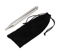 CIYODO Stylo Acupuncture Acier Inoxydable pour Réflexologie Plantaire Bâton de Massage Manuel à Double Tête pour Soulagement des Tensions et Douleurs Musculaires Outil de Massage