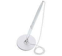 CIYODO Stylo de Signature Affaires Multifonction avec Support Vertical pour Bureau Stylo à Bille Fixe pour Comptoir Écriture Fluide et Encre Rapide Design Créatif