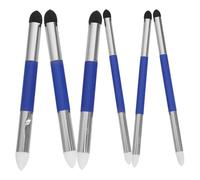 CIYODO Stylo Estompeur à Pointe Éponge Double Tête 6pcs pour Artistes, Mélange et Correction des Hautes Lumières, Mousse et Bois, pour Esquisse et Pastel
