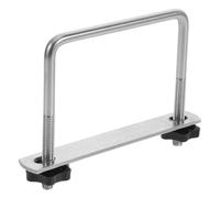 CIYODO Support de Montage pour Coffre de Toit avec Bride U Robuste Fixation Rapide pour Camion Fourgon et Voiture Maintien Stable du Rack à Bagages et Accessoires de Transport