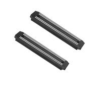 CIYODO Support Mural Aimanté pour Couteaux Et Ustensiles De Cuisine Rack Magnétique Puissant Rangement Mural Multifonction pour Cuisine Garage Et Atelier Jeu De Noir