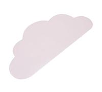 CIYODO Tableau Blanc Autocollant Amovible Forme Nuage S, Feuille Effaçable à Sec Adhésive Rose Clair, Autocollant Réutilisable pour Bureau, École et Organisation Domestique