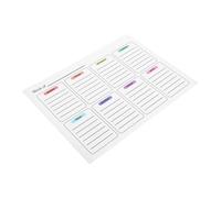 CIYODO Tableau Blanc Autocollant Hebdomadaire Amovible Planificateur Mural Effaçable à Sec pour Organisation Repas et Planning Quotidien