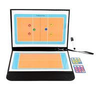 CIYODO Tableau D'entraînement de Volley-ball Portable en Fer, Planche Résistante la Pluie la Transpiration, Tableau D'écriture Réutilisable pour Sports D'intérieur et Coaching