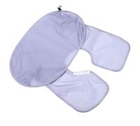 CIYODO Tablier de Rasage Barbe Imperméable Polyester Cape de Coupe pour Homme Tablier Nettoyage Pratique pour Usage à Domicile et Salon