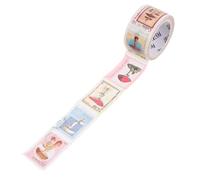 CIYODO Tamponner autocollants découpés autocollants esthétique sceau stickers timbres-poste timbres vintage fourniture de scrapbooking vintage Papier