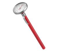 CIYODO Thermomètre Mécanique Voiture Rouge pour Climatisation Installation Facile Décoration Intérieure sans Pile Compatible Tableau de Bord