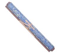 CIYODO Tissu D’écriture à L’eau pour Calligraphie Chinoise Bleu, Brocart