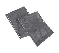 CIYODO Tissu de Remplacement pour Chaise Longue Extérieure Gris Toile Facile à Nettoyer pour Fauteuil de Jardin et Plage Accessoire Pratique et Moderne Adaptable