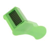 CIYODO Trancheuse à Haricots Verts Multifonctionnelle Verte En Plastique Léger Surface Lisse Protection Des Doigts Ustensile Cuisine Domestique Rapide Préparation De Légumes