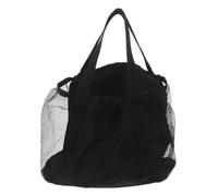 CIYODO Transport de Ballon en Filet Respirant avec Poignée Renforcée | Toile Oxford Noire, Protège Déformation, pour Déplacements Quotidiens au Terrain et Activités Extérieures