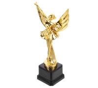 CIYODO Trophée de Danse en Plastique Statuette de Danseuse Trophée de Compétition pour École Maternelle Récompense de Fin d'Année Ornement Décoratif pour Concours de Danse