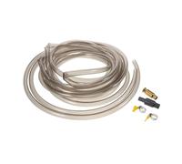 CIYODO Tuyau de Siphon pour Aquarium 5 M en PVC Transparent avec Collier de Serrage - Kit Complet pour Nettoyage Gravier et Changement D’Eau Rapide Outil Manuel D’Entretien pour