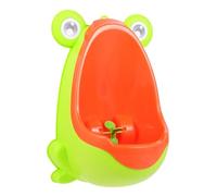 CIYODO Urinoir D'apprentissage Propreté pour Petit Garçon en Plastique Vert Clair, Design Cartoon Multifonction, Se Tient Debout au Sol, pour Tout-petits