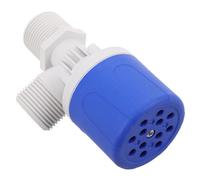 CIYODO Vanne à Flotteur Automatique pour Réservoir Eau Nylon Bleu Contrôle Précis Du Niveau Installation Facile Arrêt Automatique Anti-débordement pour Bassins et Réservoirs