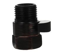 CIYODO Vanne De Régulation De Débit En Laiton Noir Pour Pommeau De Bain à Main, Régulateur De Pression D’eau Compact, Raccord Pour Douchette Et Pulvérisateur