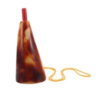 CIYODO Viking Naturelle en Bois de Buffle Instrument de Guerre Festif et Décoration Authentique Trompette de Bataille Cérémoniale et Sculptée