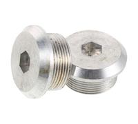 CIYODO Vis de Couverture de Moteur en Alliage 2 Pièces, Boulons de Fixation du Carter Moteur pour Moto, Kit de Vis pour Protection et Réparation du Carter, Accessoire Moto Solide