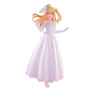 Ciyoulio Figurine anime Oshi No Ko - Ruby Hoshino - Figurine de mariée - Statue d'anime - Cadeau - 20 cm - Scène d'anime - Mignon - Décoration de bureau