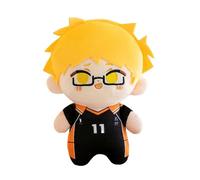 Ciyoulio Haikyuu Coussin en peluche - Motif : personnages d'anime - Shoyo Hinata Kuroo Tetsurou - Joli jouet de volleyball - Décoration de canapé