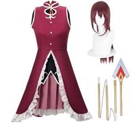 Ciyoulio KanameMadoka Costume de cosplay avec perruque, accessoires d'arme Akemi Homura Cosplay Mami Tomoe Costume Anime Miki Sayaka Kyouko Costume de combat pour Halloween, carnaval