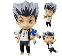 Ciyoulio Mini statue d'anime Haikyuu Kotaro Bokuto - Figurine mobile - Figurine d'anime mignonne - Ornement de voiture/de bureau - Cadeau