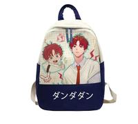 Ciyoulio Sac à dos Anime Dandadan Patchwork Couleurs Manga Sac à dos d'écolier Momo Ayase Okarun Anime Adolescent Sac d'école Dan Da Dan Anime Sac à dos pour ordinateur portable, Modèle 9, 33x10x45 cm