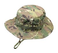 Chapeau Camo Boonie pour Hommes Femmes, Chapeaux de Seau à Bord Large Tactique Militaire, upf50 + Bonnet de Soleil de la Jungle pour la pêche de la Chasse au Safari