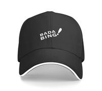 CIZIEOE Casquette de Baseball Bada Bing! Casquette de Baseball personnalisée, Protection Solaire, pour Femmes et Hommes Cadeau