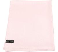 CJ Apparel Bébé Rose Echarpe Secondes en Châle Solide Couleur Unie Conception Wrap Étole Pashmina