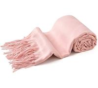 CJ Apparel Bébé Rose Épaisse Solide Couleur Unie Conception Népalaise Châle Secondes écharpe étole Wrap Nouvelle