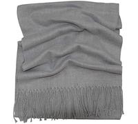 CJ Apparel - Écharpe en maille de couleur vive pour homme NOUVEAU - Gris - taille unique