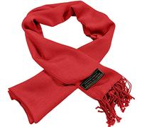 CJ Apparel Écharpe Népalaise de Couleur Unie pour Hommes Cache-cou Homme (lot de 1)