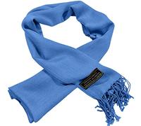 CJ Apparel Écharpe tendance pour homme - Couleur unie - Pour le visage et le cou, bleu, taille unique