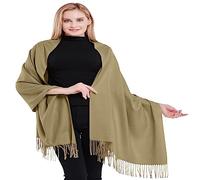 CJ Apparel Nude Épaisse Solide Couleur Unie Conception Népalaise Châle Secondes écharpe étole Wrap Nouvelle