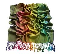 CJ Apparel Vert Châle de Conception de Papillon écharpe Secondes étole Wrap Châles Pashminas Nouvelle