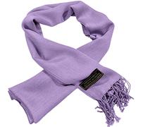 CJ Apparel Violet Clair Homme Népalais Couleur Unie Design Mode Écharpe Tricotée Écharpe Secondes Automne/Hiver Wrap NOUVEAU