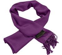CJ Apparel Violet Homme Népalais Couleur Unie Design Mode Écharpe Tricotée Écharpe Secondes Automne/Hiver Wrap NOUVEAU
