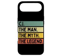 Cj The Man The Myth The Legend Citation personnalisée Amusante Coque pour iPhone Air