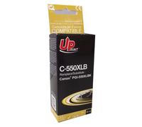 CJ550XLBUPR UP-C-550XLB-CANON MG6350/MX925-PGI 550XL-BK-REMA