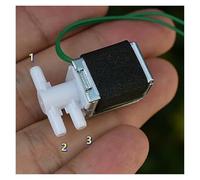 CJAV13-3e06A12 DC 6V-12V 2-Position 3-Way Solenoid Valve N/C Electromagnetic Switch Control Air Valve IDGTTLDF