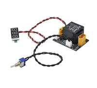 CJAXCG Mini Module de Commande de commutateur d'alimentation électrique, for Pelle hydraulique 1/10 1/12 1/14, Chariot élévateur Tamiya RC Camion Scania 770S Voiture sur chenilles(XT30 Plug 80A)