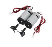 CJAXCG Propulseur sous-Marin 7.4V 8.4V 390, Moteur de Bateau intégré avec Joint étanche, hélice à 3 pales for appât de pêche en Bateau RC(One Kit wiht Prop)