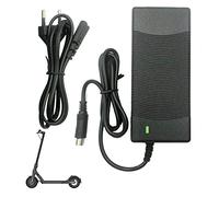 CJBIN Chargeur pour Xiaomi M365, 42V 2A Chargeur Trotinette Electrique Xiaomi, Batteries et Chargeurs de Batterie de Trottinette, Chargeur Adaptateur Batterie pour Xiaomi M365 et Ninebot ES1 ES2 ES4