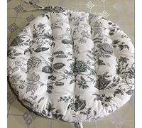 CJCSM Coussin de Chaise Papasan, Panier Suspendu hamacs Chaise balançoire Coussin de siège nid d'oeuf Coussin de Chaise Rond Coussin de siège Tatami (W 120x120cm(47x47inch))