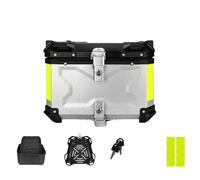 CJELPQ Coffre De Casque Moto en Aluminium CNC 100 L, 80, 65, 55, pour Africa Twin CRF 1000L / NC700/750, À Outils Arrière