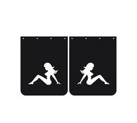 CJEMIX Lot de 2 bavettes Garde-Boue universelles Robustes pour Semi-Camion, 61 x 76,2 cm, compatibles avec Freightliner, Kenworth, Peterbilt, International