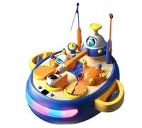 cJeu de pêche magnétique - Whack-A-Mole | Jouet d'apprentissage interactif 2 en 1 avec lumière et son, mode multijoueur pour les tout-petits, ensembles de jeu ABS robustes, cadeaux, 1 ensemble